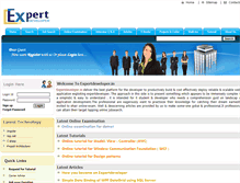 Tablet Screenshot of expertdeveloper.in